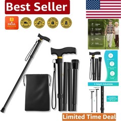 Lightweight Adjustable Walking Stick, 5 Height Levels – Essential Walking Aid