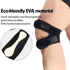 Double Patella Knee Support Strap Tendon Brace Stabilizer Tennis Pain Rellief US