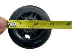 Pair Of 72mm Front Anti-Tip Wheels for Jazzy & Pride Scooters & Power Chair