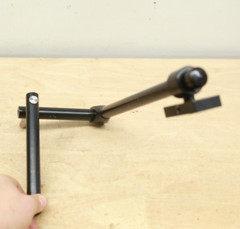 Retract4 MIDLINE Vertical Flip-Away Mount Bracket for Quantum Q-Logic Joysticks
