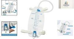 Lightweight 1000 mL Urine Leg Bag with One-Handed Operation – Hospital Essential