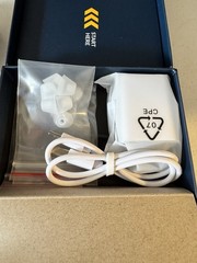 Audien Hearing Atom X Rechargeable Bluetooth ITE Hearing Aid w/ Touchscreen Case