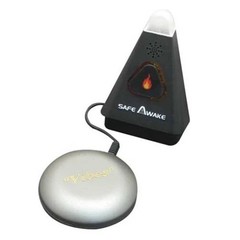 SafeAwake Fire Alarm Aid with Bed Shaker Life Saving Device for Hearing Impaired