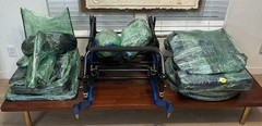 Quickie IRIS Tilt-in-Space Wheelchair 19×19 Frame 300lb Cap Sunrise Medical Blue