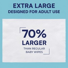 OPTEEL Wipes for Adults, Extra-Large Disposable Washcloths 600 Count | Unscen…