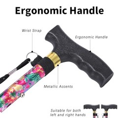 Walking Cane, Cane for Man/Woman | Mobility & Daily Living Aids | 5-Level Pink