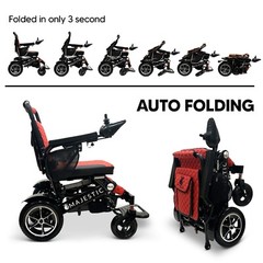 2024 Travel Wide Autofolding Electric Wheelchair Lightweight