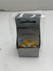 2 Packs of 10 – Powerone Zinc Air Hearing Aid Batteries 60 Cells Size P10 Sealed