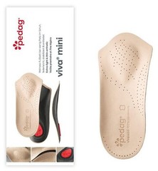 Pedag Viva Mini Leather 3/4 Orthotic Arch Support Insole- Made in Germany