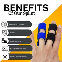 Finger Splints – Comfortable, Adjustable, Reusable Finger Support for Ever