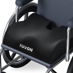 AUVON AntiSlip Wheelchair Cushions with Front High Rear Low & Hump Design, Er…