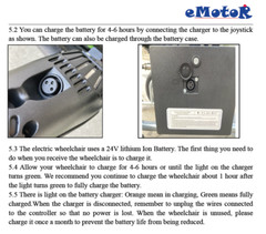 Replacement Battery for KR8807 Electric Adult Fold-able Wheelchair