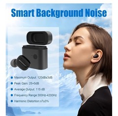 Rechargeable Hearing Amplifier Aid for Seniors & Adults-The-Counter（OTC）FDA…