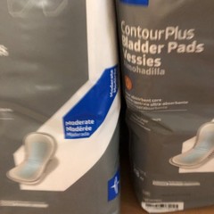 9-28 Count NEW Medline Contour Plus Bladder Pads Moderate Unisex