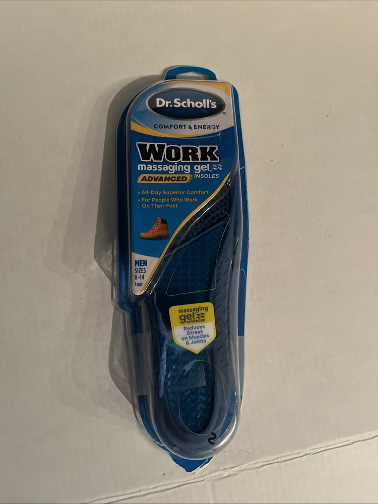Dr. Scholl’s Work All-Day Superior Comfort Insoles 1 Pair (Pack of 2),