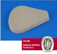 #451 Adhesive Felt Pads Flesh 1/4″ 50 Left/Right -100- Orthopedic Medical Grade