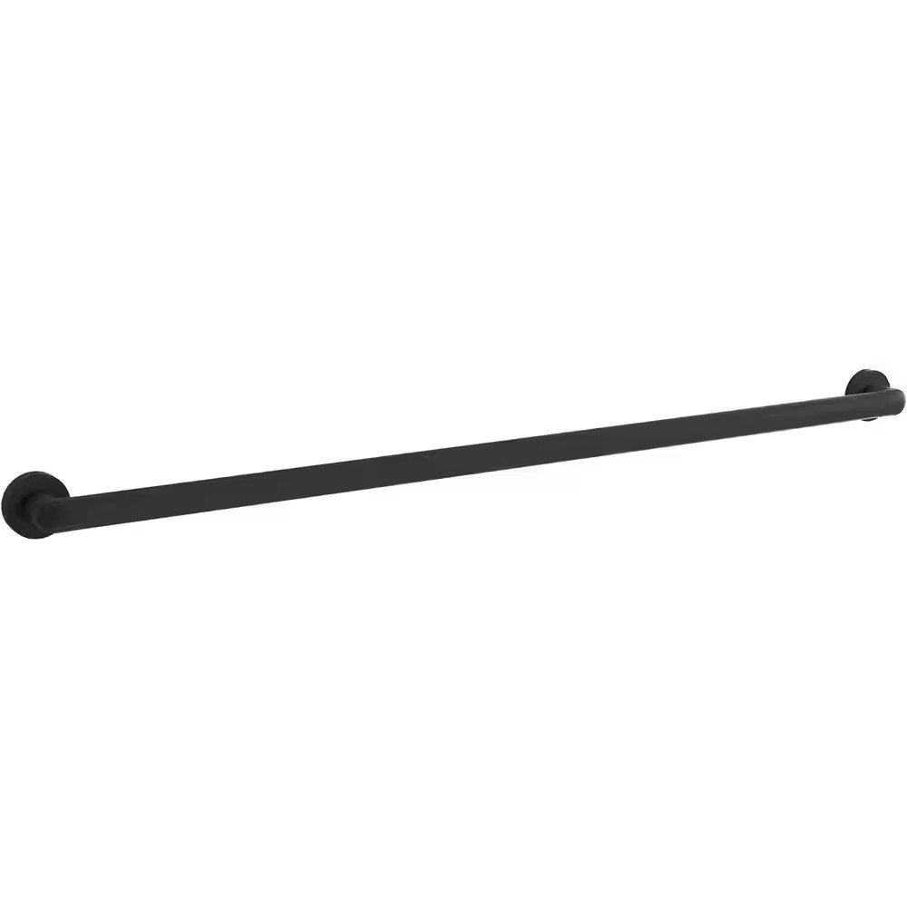 KOHLER Kumin 42 Inch Grab Bar in Matte Black 22824-BL 300 lb Capacity