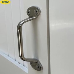 Grab Handle, 6in Stainless Steel Door Grab Bar High Hardness Door Handrail Bar