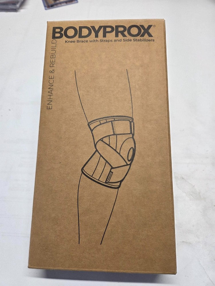 Bodyprox Knee Brace w/ Straps, Side Stabilizers & Patella Pads…….