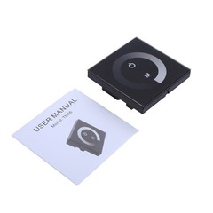 Touch Panel Dimmer For LED Light Strip Wall Switch Controller