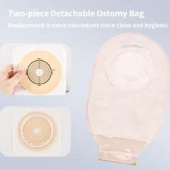 Colostomy Bags 21 Pcs 2Piece Drainable Pouch Cut to Fit 2057mm