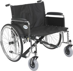 Drive Medical Sentra EC Heavy Duty Extra Wide Wheelchair with Various Arm…