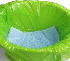 Bedside Commode Liners, 150 Bags + 150 Pads for Bedside Toilet Chair Bucket, …