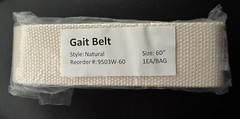 Gait Belt for Patient Transfer & Walking with Metal Buckle-Beige