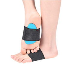 PAIR FOOT ARCH SUPPORT FLAT FEET FALLEN ARCH PLANTAR FASCIITIS INSOLE HEEL PAIN