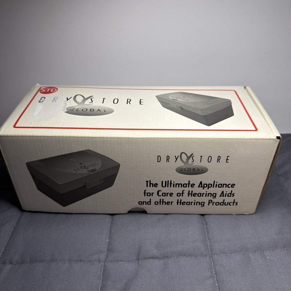 Global Dry & Store Ultimate Appliance For Care Hearing Aids Dehumidifier NEW