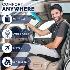 ComfiLife Car Seat Cushion– Wedge 100 Polyurethane Foam Car Cushions …
