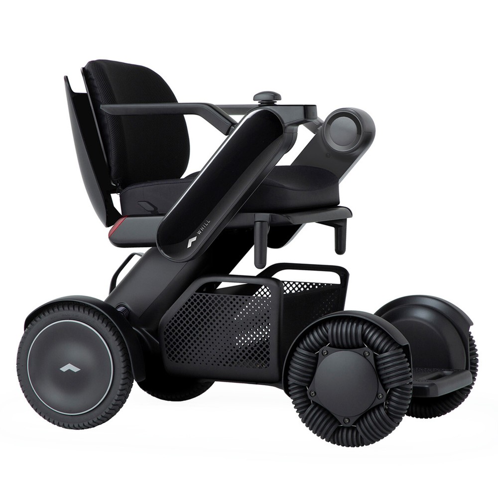 WHILL® Model C2- Smart EV Travel Power Wheelchair w/Smart App & 10″ Omni Wheels