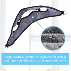 Cervical Neck Traction Head Brace Over Door Quick Pain Relief Decompression