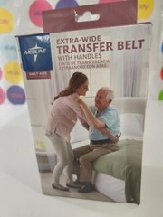 Gait Belt w.Multi Handle Locations,Transfer Walking Belt w. Quick-Release-Buckle