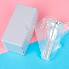 Helleberg Tuba Mouthpiece Replacement Accessory Durable ABS Plastic Instrument