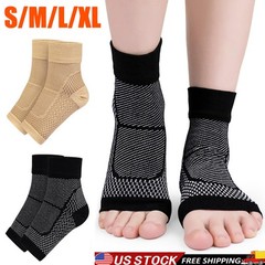 1 Pair Ankle Brace Compression Sleeve Open Toe Сompression Socks for Women & Men