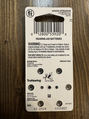 TruHearing Size 675 Cochlear Implant MF Hearing Aid Batteries total count 42