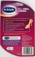 Dr Scholls Gel Heel Liners (Stylish Step) 3 Pack