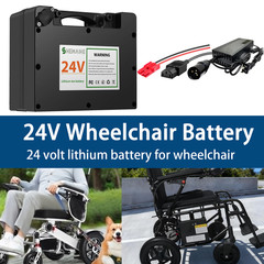 24V 12AH 20Ah Electric Wheelchair Battery Includes Anderson Connector 2A Charger