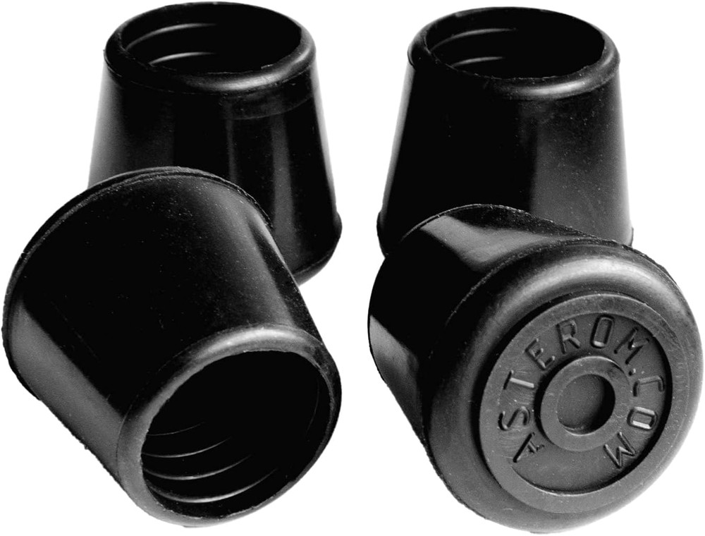 Asterom Cane Tips – 7/8 Inches – Rubber Cane Tips, Walking Cane Accessories (Pac