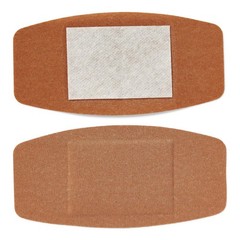 CURAD Flex-Fabric Adhesive Bandages, X-Large 2×4, 50 Count 2″x4″