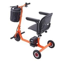 Foldable 3 Wheel Mobility Scooter for Seniors Portable Electric Powered Scooters