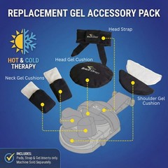 Brace Direct Cervical Traction Comfort Accessory Kit with Replacement Gel Pads