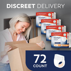 Premium Overnight Disposable Absorbent Underwear (72 ) – M, 34-48 In. Waist – Ma
