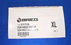 Breg Airmesh Economy Hinged Pull-On Knee Brace w Open Back – XL 21715