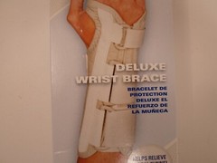 Sportaid Wrist Brace Deluxe Left Beige Medium 1 each By Scott Specialties