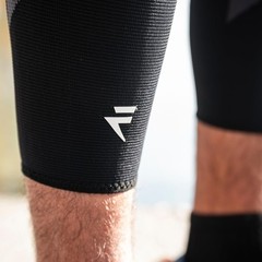 FLYTEX – Knee Compression Sleeves – Pain & Injury Relief for Knees – L, Black