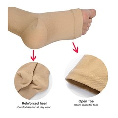 Compression Socks Support Graduated Stockings Men Women 20-30mmHg Nylon Sleeves