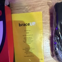 BraceUP Wrist Brace B403 L/XL Left Black Antimicrobial Breathable Support