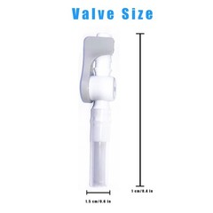 Best Drainage Catheter Valves 5 Pack and Two Plugs Easy to Use Lever Tap Easily